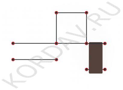Воркаут Скамья, брусья, шведская стенка, турники (89 труба) СТ 1.932 (1)